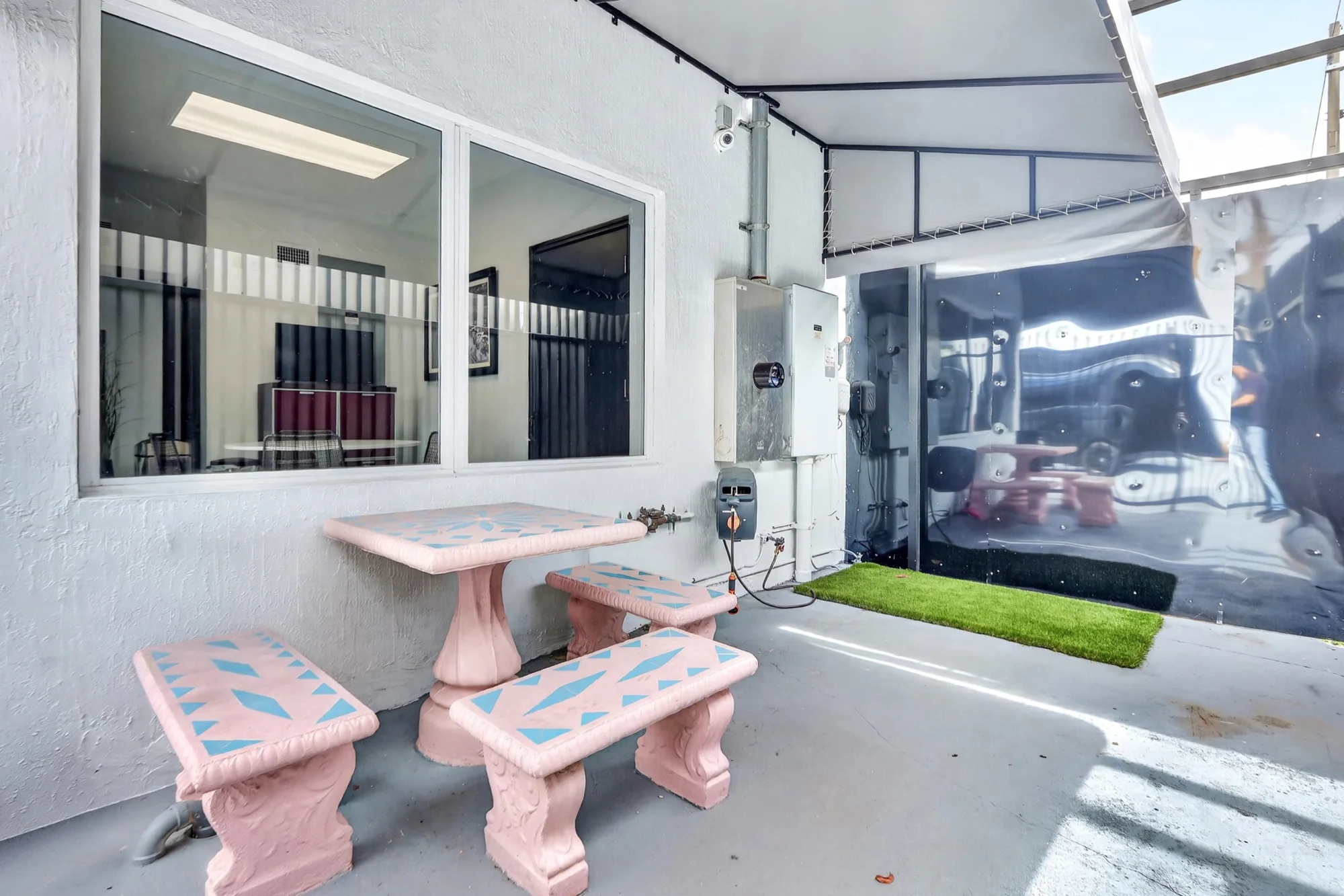 patio at 773 & 775 NW 21st Terrace